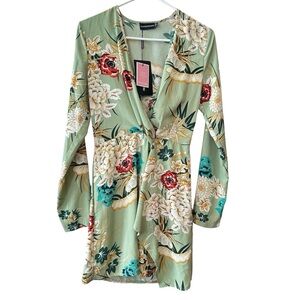 PrettyLittleThing Dress Sz 4 Coquette Cottage Core Fairy Whimsical Feminine Boho